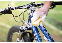 Cleaning bike