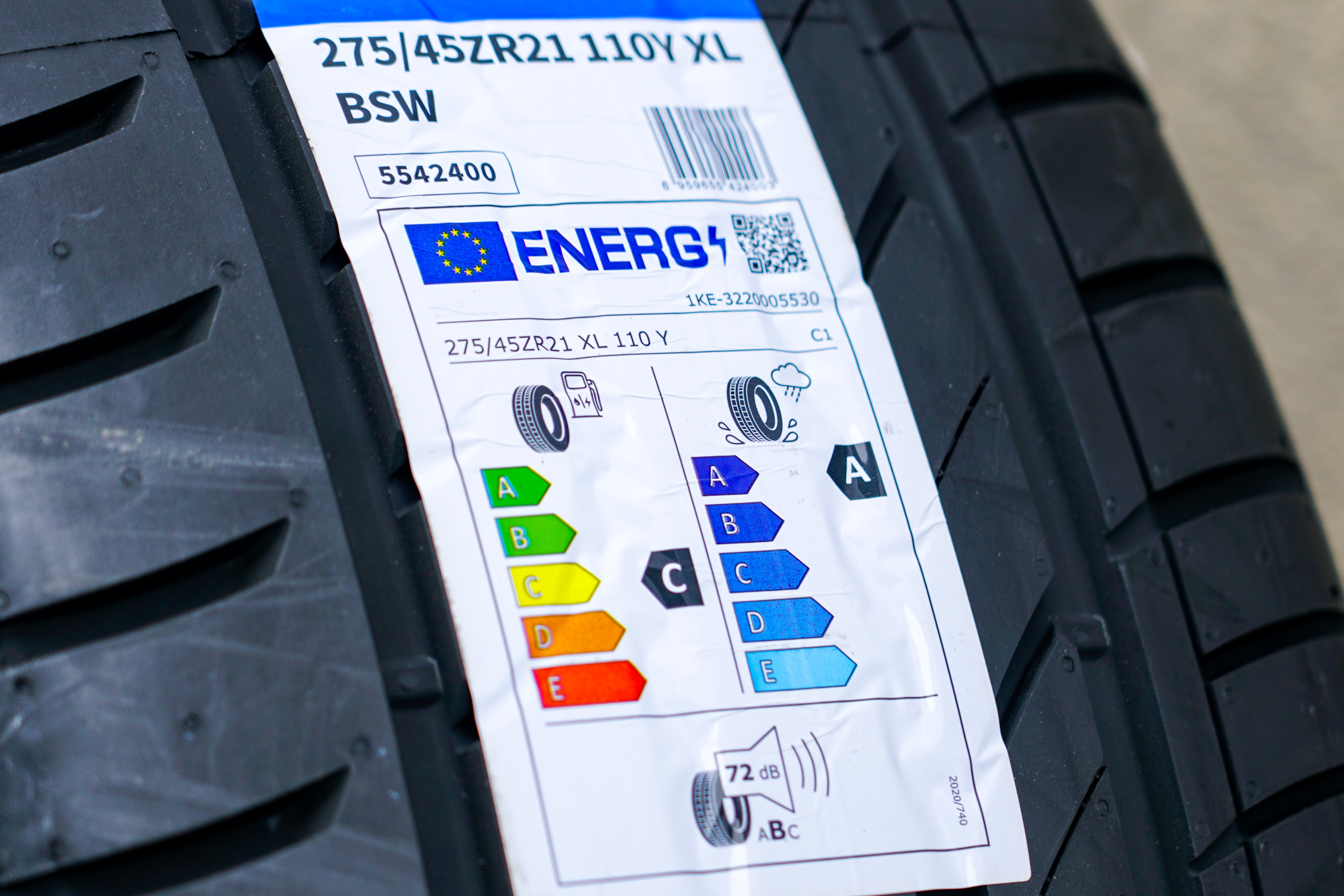 EU tyre label