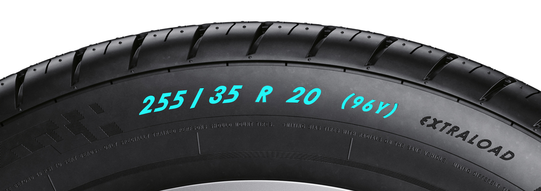 How to read tyre size