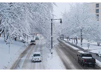 driving in snow and ice